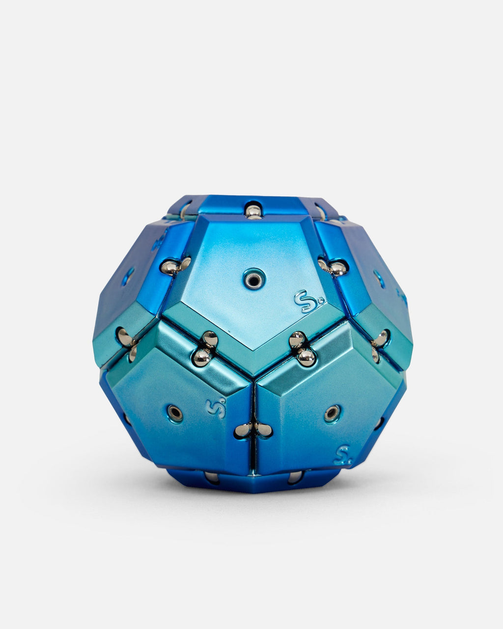 Chrome Geode Sphere