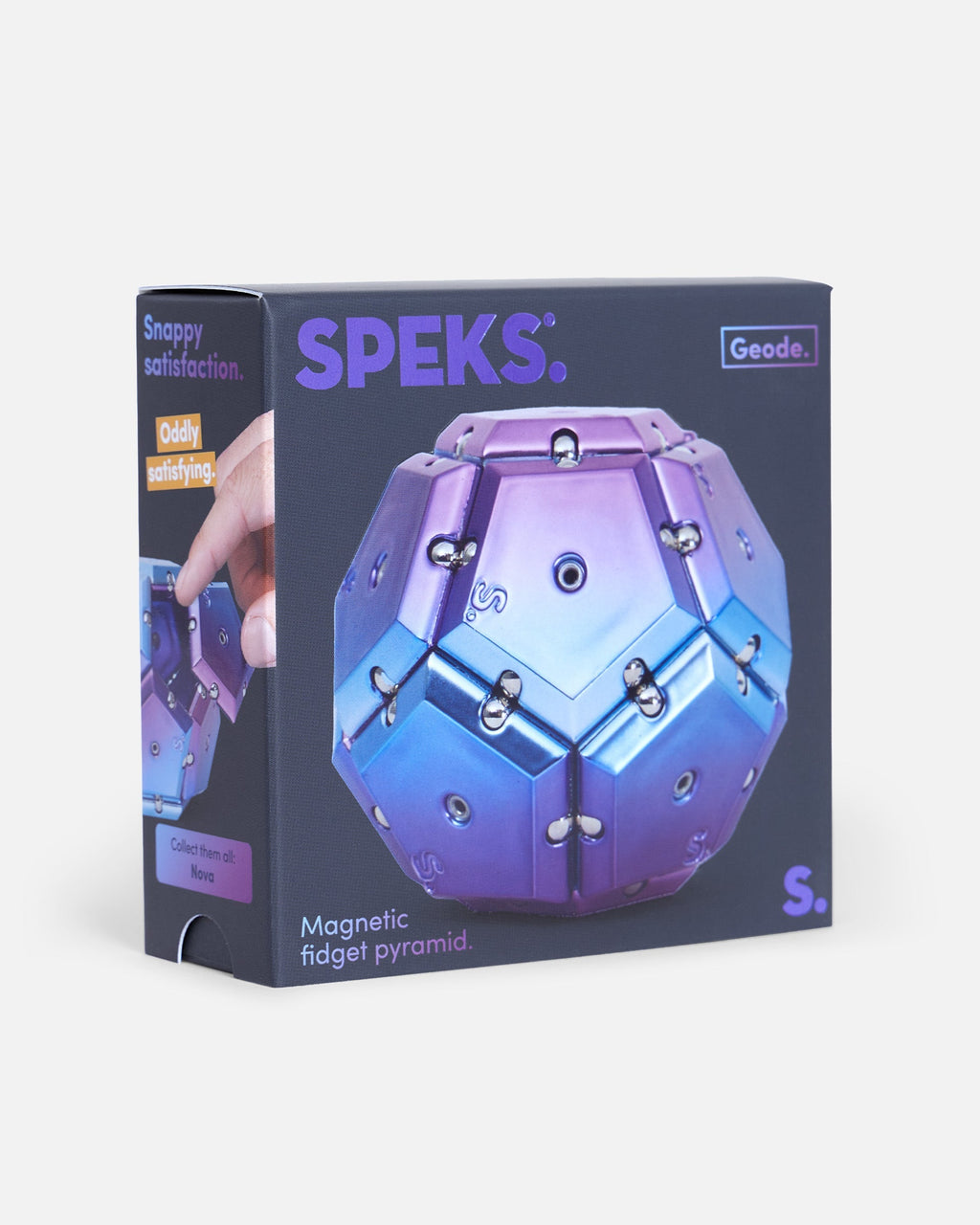 Chrome Geode Sphere