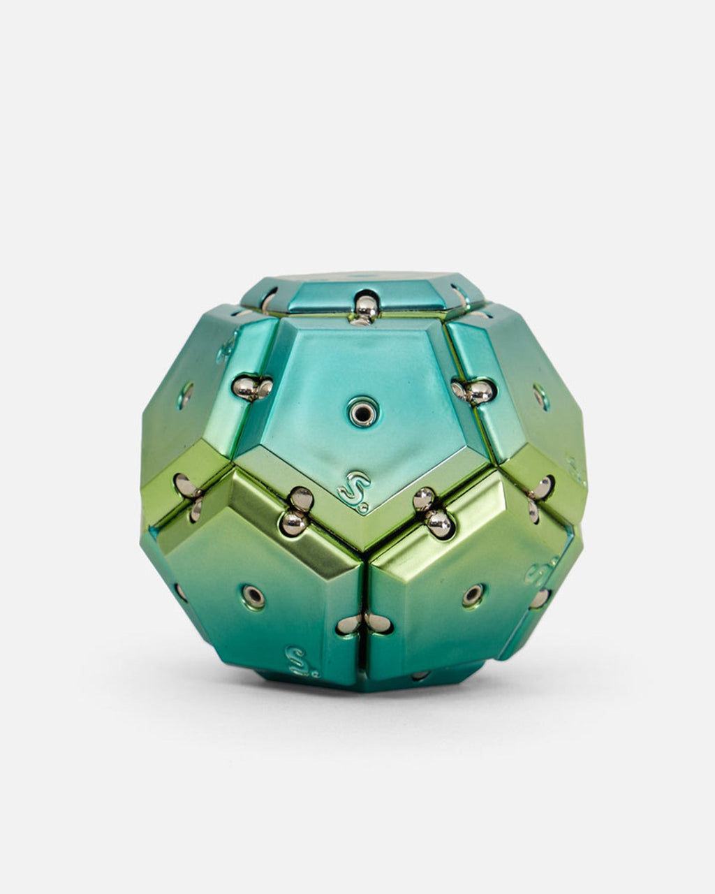 Chrome Geode Sphere